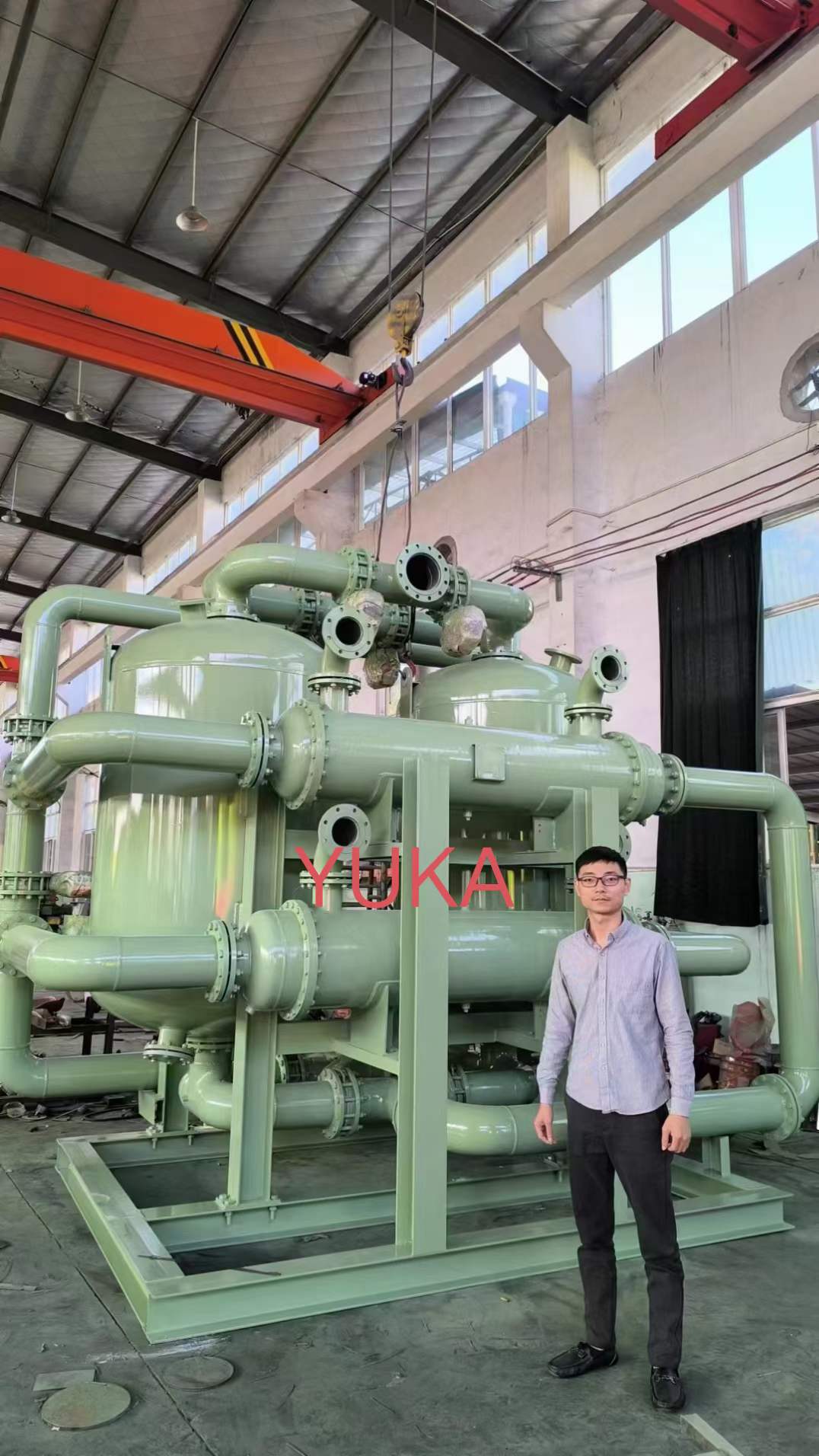 深圳市宏日嘉180立方零耗气压缩热回收吸附式干燥机